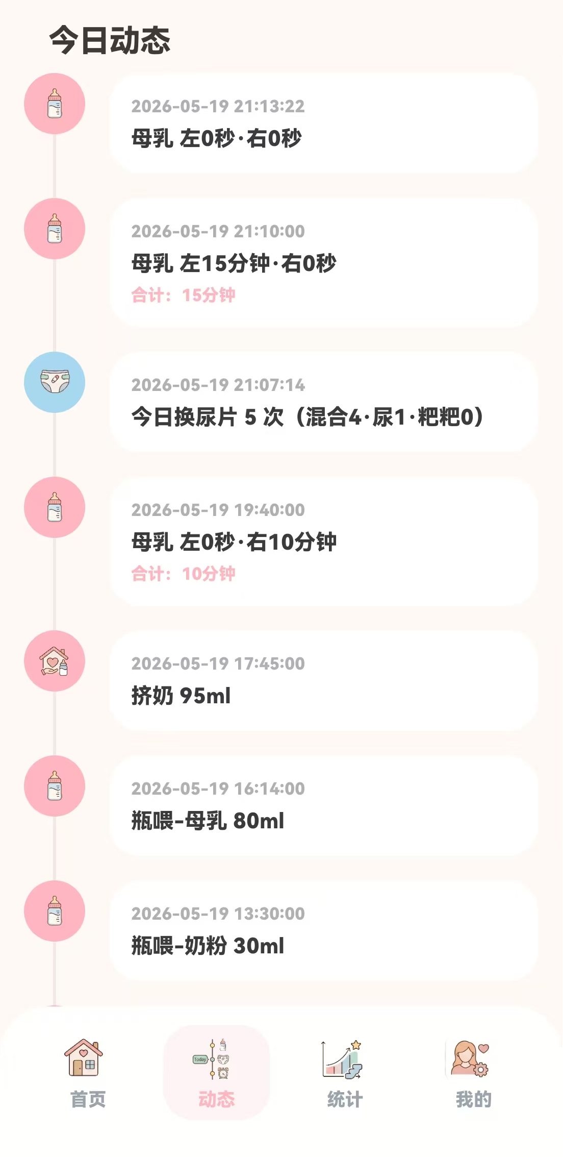今日动态